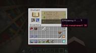 Efficiency enchantment (Image via Minecraft)